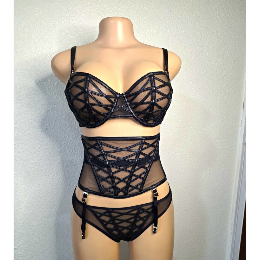 Honey Birdette Whitney Limoncello Brief Size M